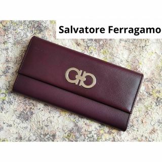 サルヴァトーレフェラガモ(Salvatore Ferragamo)のもりたま様 専用【美品】Ferragamo フェラガモ 長財布 ガンチーニ(財布)