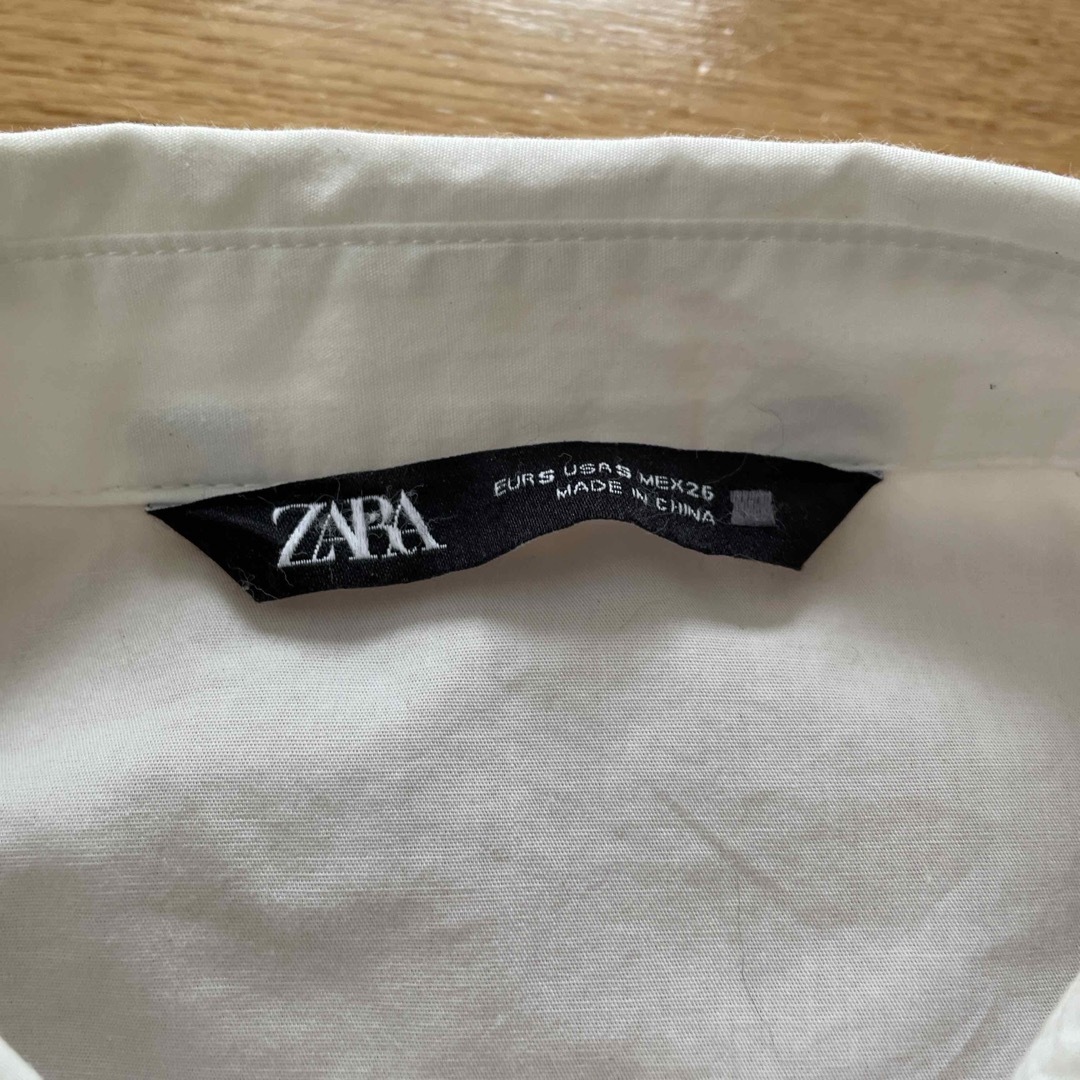 ZARA(ザラ)のザラオシャレシャツ♡ホワイト♡ レディースのトップス(シャツ/ブラウス(長袖/七分))の商品写真