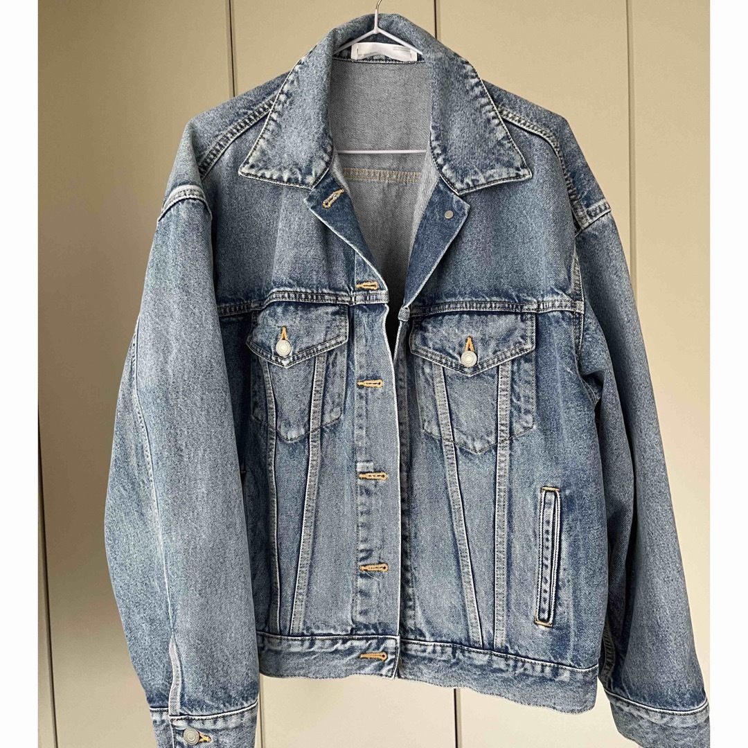 L'Appartement DEUXIEME CLASSE(アパルトモンドゥーズィエムクラス)のL'appartement  Boys denim Jacket レディースのジャケット/アウター(Gジャン/デニムジャケット)の商品写真