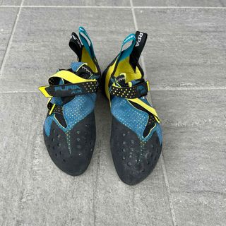 スカルパ(SCARPA)のスカルパ フューリア AIR バルティックブルー 40.0 SC20228001(登山用品)