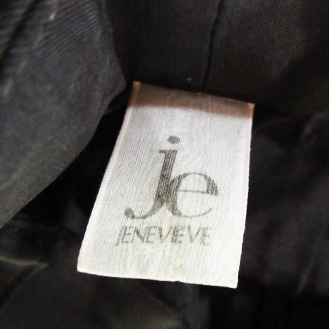 JENEVIEVE(ジュネヴィエーブ)のJENEVIEVE パンツ カプリ クロップド 0 黒 210506AH4S レディースのパンツ(クロップドパンツ)の商品写真
