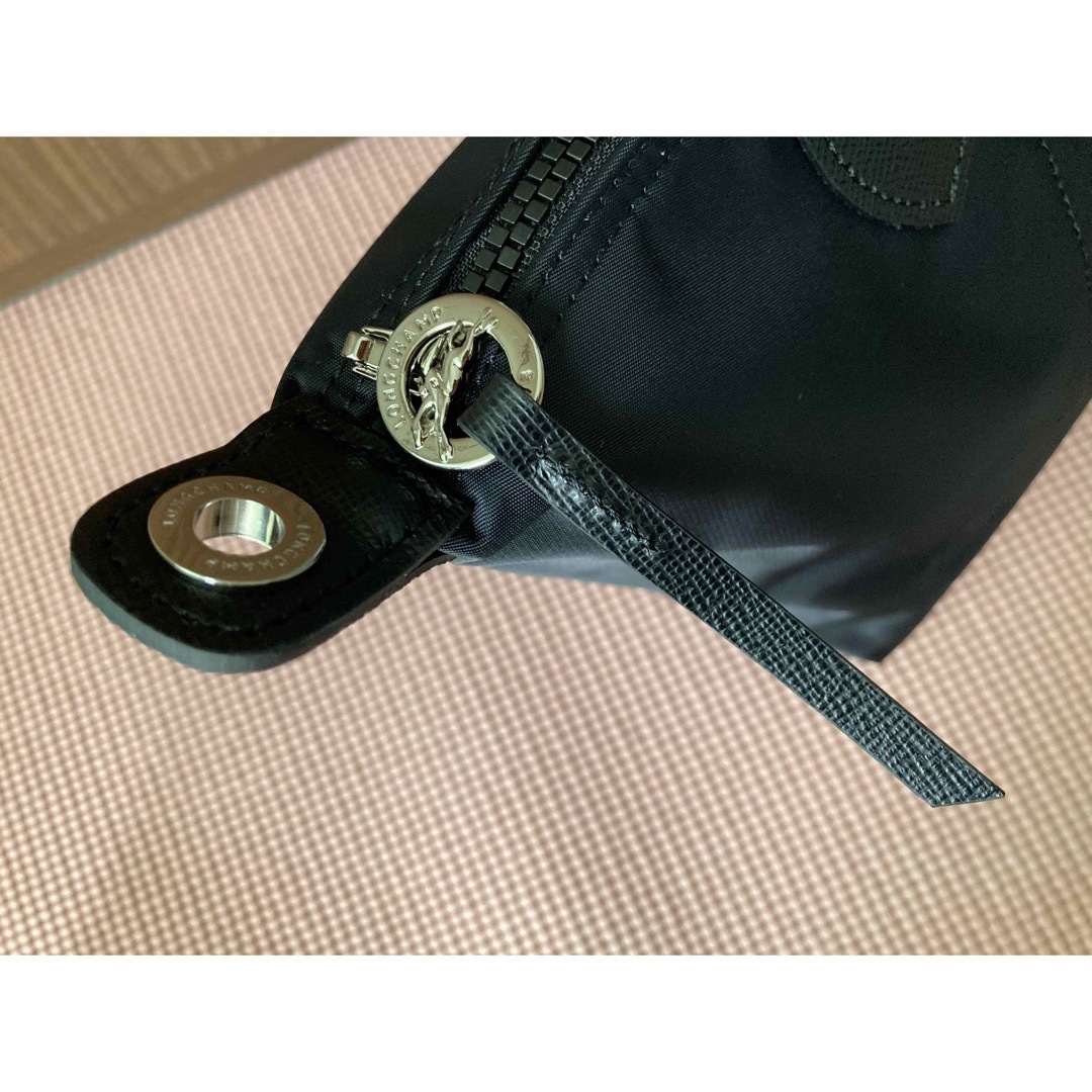 LONGCHAMP(ロンシャン)の新品　ロンシャン ルプリアージュ　ネオ　トップハンドルバッグ S ブラック レディースのバッグ(トートバッグ)の商品写真