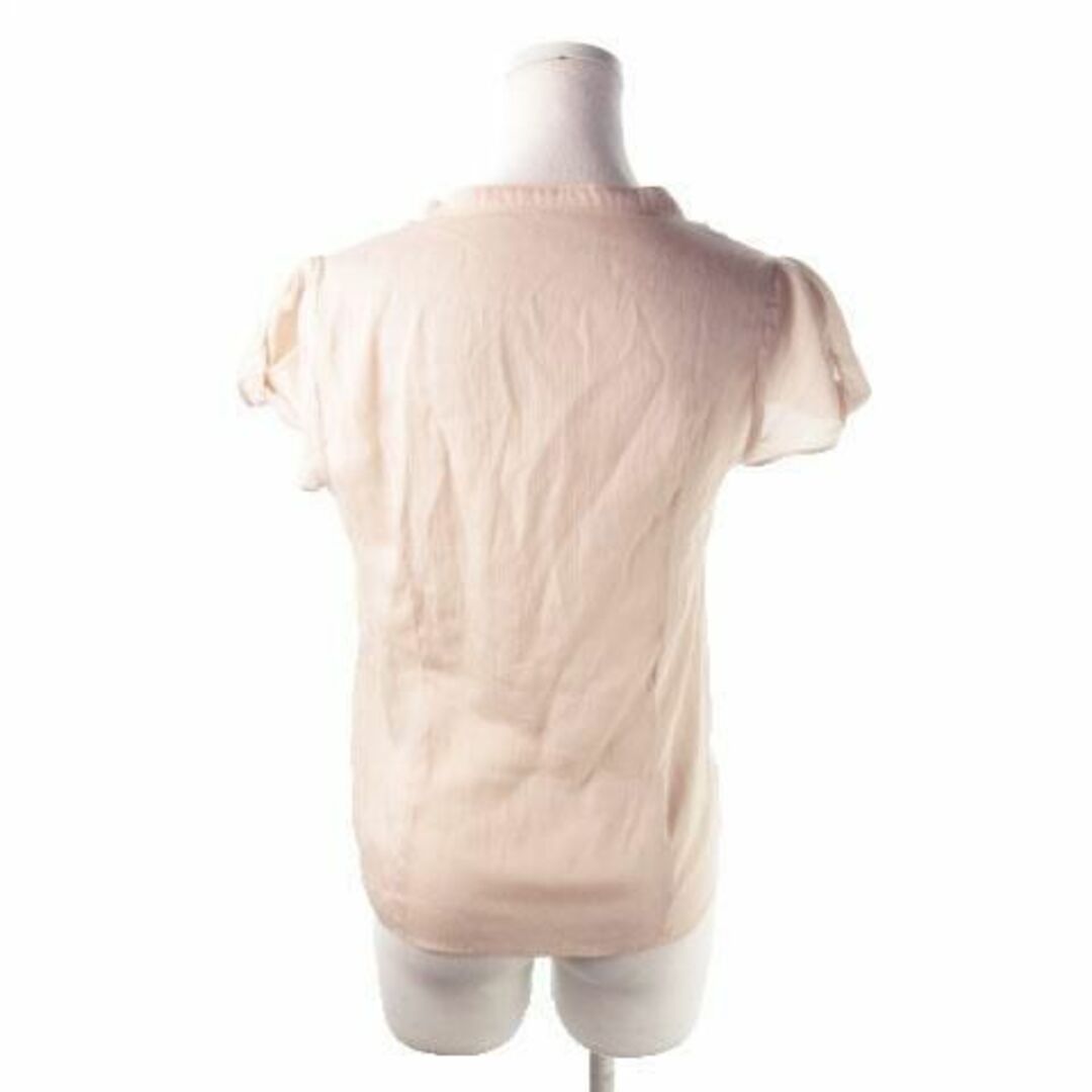 JUSGLITTY(ジャスグリッティー)のジャスグリッティ 半袖ブラウス リボン 2 ピンク 210629MN7A レディースのトップス(シャツ/ブラウス(半袖/袖なし))の商品写真