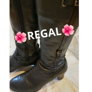 REGAL - ✨REGAL☆天然皮革☆レディース☆ロングブーツ☆size24の通販 ...