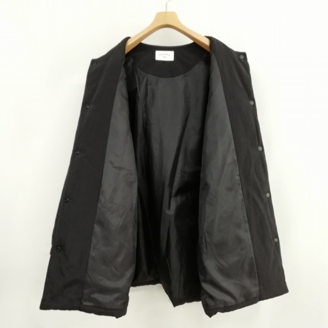 SM2(サマンサモスモス)のblue 美品 中綿 ノーカラー コート オーバーサイズ FREE ブラック レディースのジャケット/アウター(その他)の商品写真