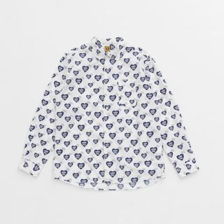 ヒューマンメイド(HUMAN MADE)のHUMAN MADEヒューマンメイドHEART PATTERN SHIRT(Tシャツ/カットソー(七分/長袖))