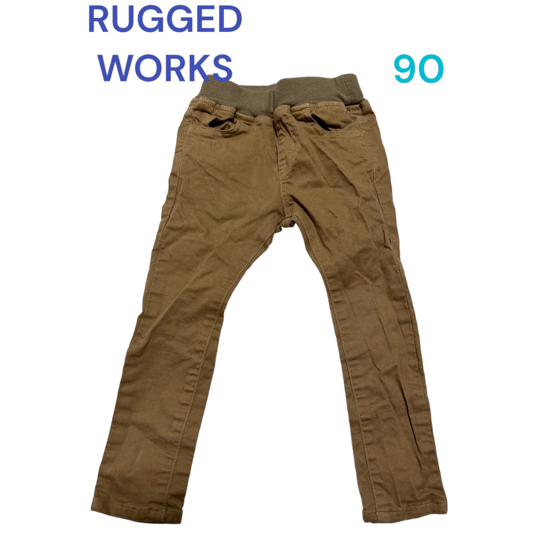 RUGGEDWORKSラゲットワークス　キッズ長ズボン　90 キッズ/ベビー/マタニティのキッズ服男の子用(90cm~)(パンツ/スパッツ)の商品写真