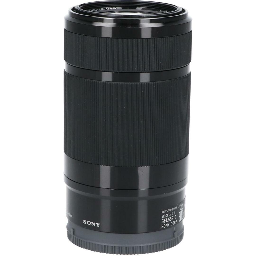 SONY(ソニー)のＳＯＮＹ　Ｅ５５－２１０ｍｍ　Ｆ４．５－６．３ＯＳＳ　ＢＬＡＣＫ スマホ/家電/カメラのカメラ(レンズ(ズーム))の商品写真