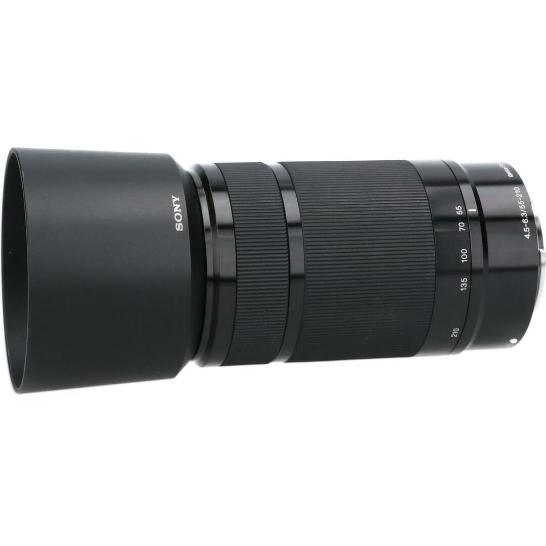 SONY(ソニー)のＳＯＮＹ　Ｅ５５－２１０ｍｍ　Ｆ４．５－６．３ＯＳＳ　ＢＬＡＣＫ スマホ/家電/カメラのカメラ(レンズ(ズーム))の商品写真