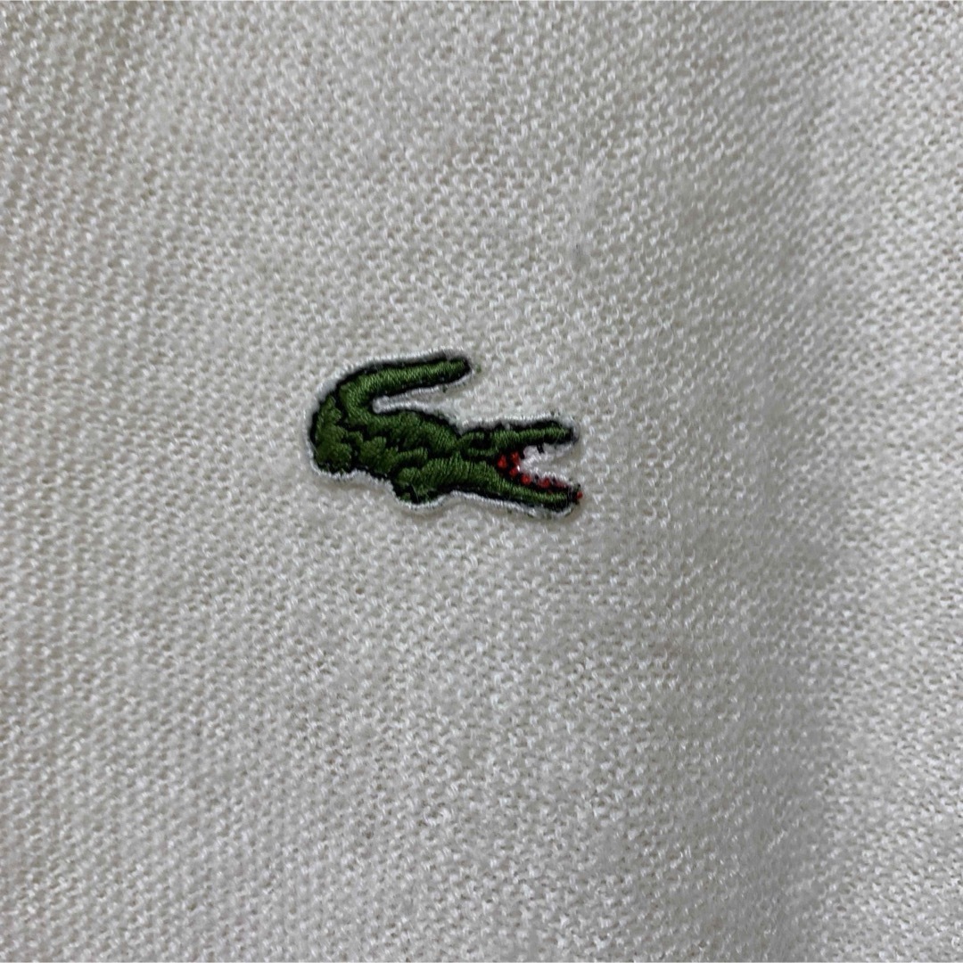 LACOSTE(ラコステ)のLACOSTE　ラコステ　ニット　Orlon acrylic 100%　当時物 メンズのトップス(ニット/セーター)の商品写真