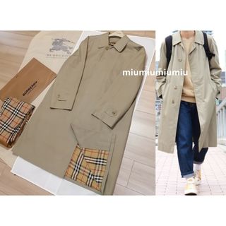 BURBERRY - 10-103超美品 バーバリーズ ステンカラーコート 大人気