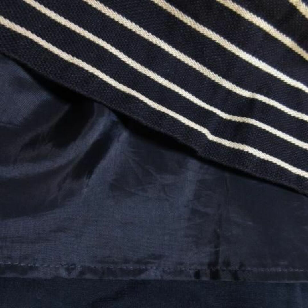 JILLSTUART(ジルスチュアート)のジルスチュアート ミニスカート フレア ボーダー 2 211118AO19A レディースのスカート(ミニスカート)の商品写真