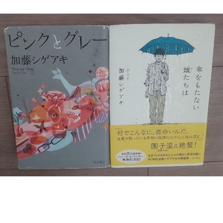 傘をもたない蟻たちは ピンクとブルー 加藤シゲアキ 2冊セット(文学/小説)