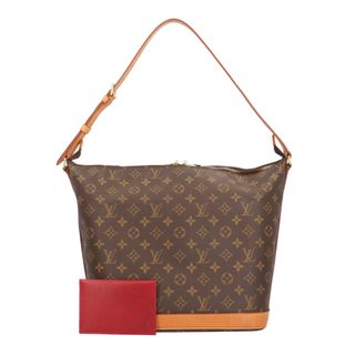 ルイヴィトン(LOUIS VUITTON)のルイヴィトン アムファースリー シャロンストーンコラボ モノグラム ショルダーバッグ モノグラムキャンバス M47275 ブラウン レディース LOUIS VUITTON  中古(ショルダーバッグ)