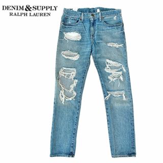 デニムアンドサプライラルフローレン(Denim & Supply Ralph Lauren)の【DENIM & SUPPLY】ダメージ加工デニム/27インチ★ラルフローレン(デニム/ジーンズ)