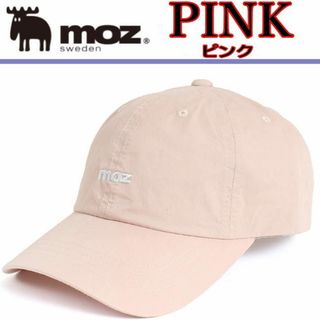 モズ(moz)のピンク moz モズ ウォッシュツイルキャップ 0012 キャップ 帽子(キャップ)