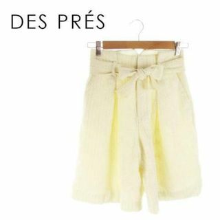 デプレ(DES PRES)のデプレ パンツ ハーフ ショート レース リボン 0 211124AH9A(ハーフパンツ)