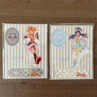 全プリキュア展　キュアブラック　キュアホワイト　アクリルスタンド (その他)