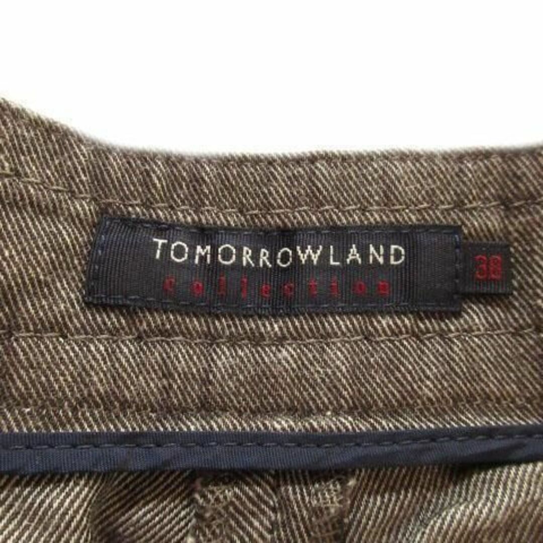 TOMORROWLAND(トゥモローランド)のトゥモローランドコレクション ショートパンツ 麻混 211129AH16A レディースのパンツ(ショートパンツ)の商品写真