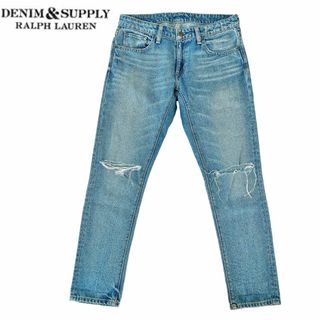 デニムアンドサプライラルフローレン(Denim & Supply Ralph Lauren)の【DENIM & SUPPLY】ダメージ加工デニム/25インチ★ラルフローレン(デニム/ジーンズ)