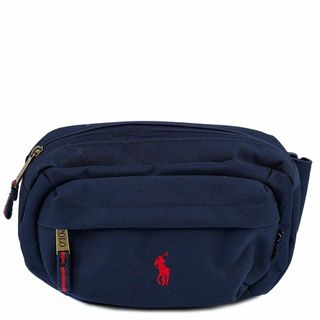 ポロラルフローレン(POLO RALPH LAUREN)のPolo Ralph Lauren ポロラルフローレン ボディバッグ 9AR012 Big Pony Crossbody Bag 男女兼用 ネイビー×レッド(ボディバッグ/ウエストポーチ)