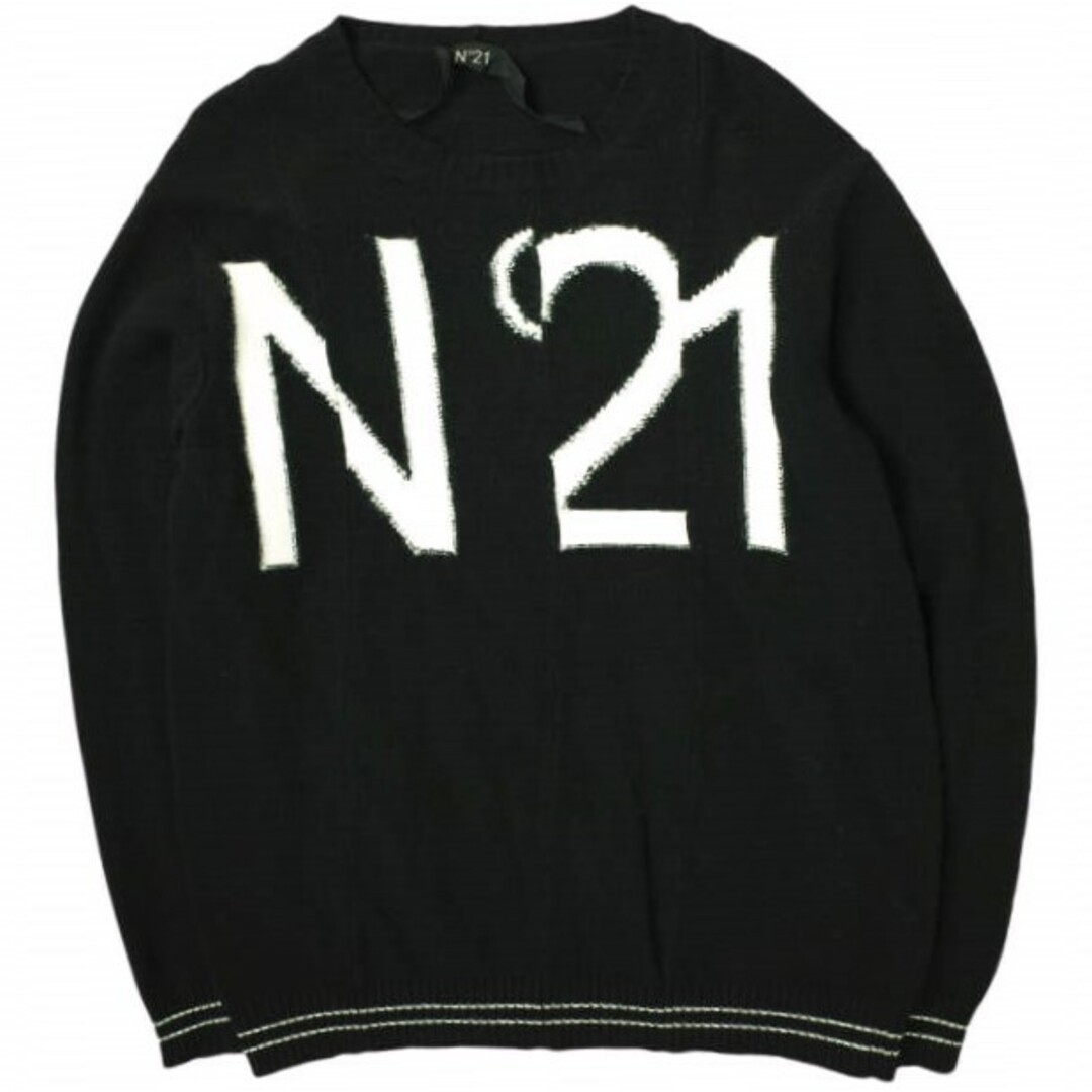 N°21 - N°21 ヌメロヴェントゥーノ イタリア製 LOGO SWEATER ロゴ ...