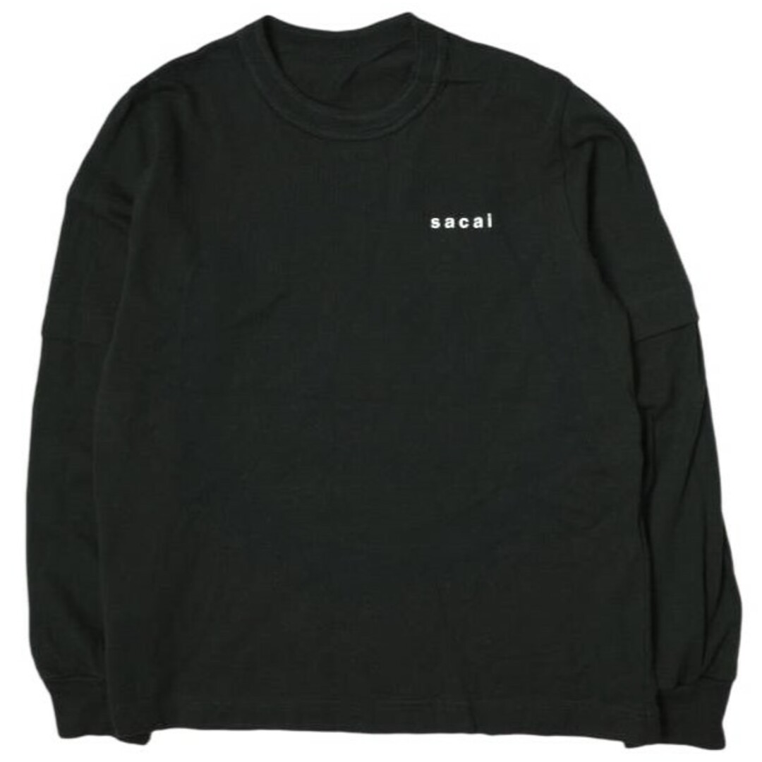 sacai - sacai サカイ 22SS AGAIN & AGAIN & AGAIN L/S T-SHIRT ロゴ