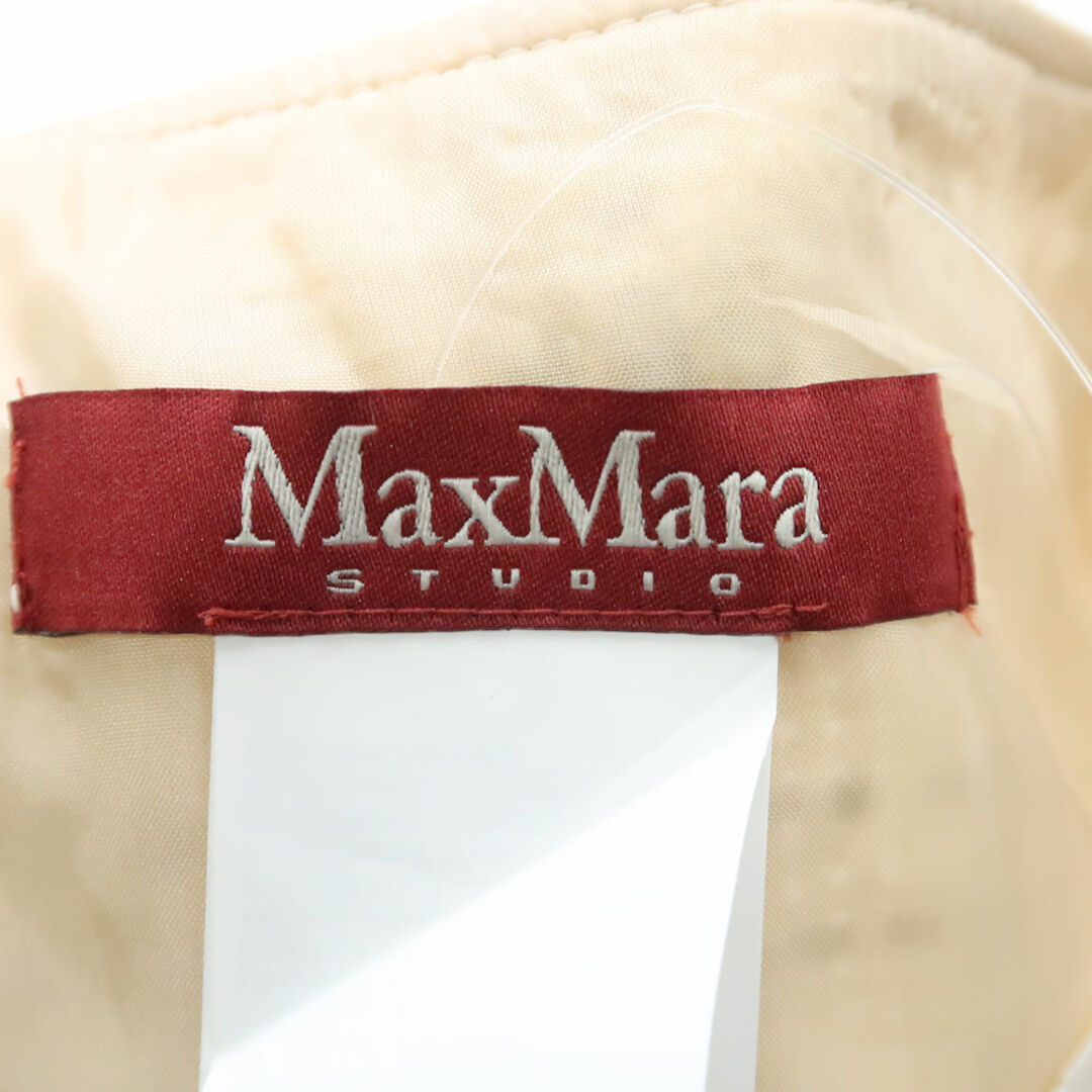 Max Mara(マックスマーラ)の未使用 maxmaraSTUDIO マックスマーラ スカート 42 L コットン 他 ひざ下丈 ツイード レディース AM5351A24  レディースのスカート(ミニスカート)の商品写真
