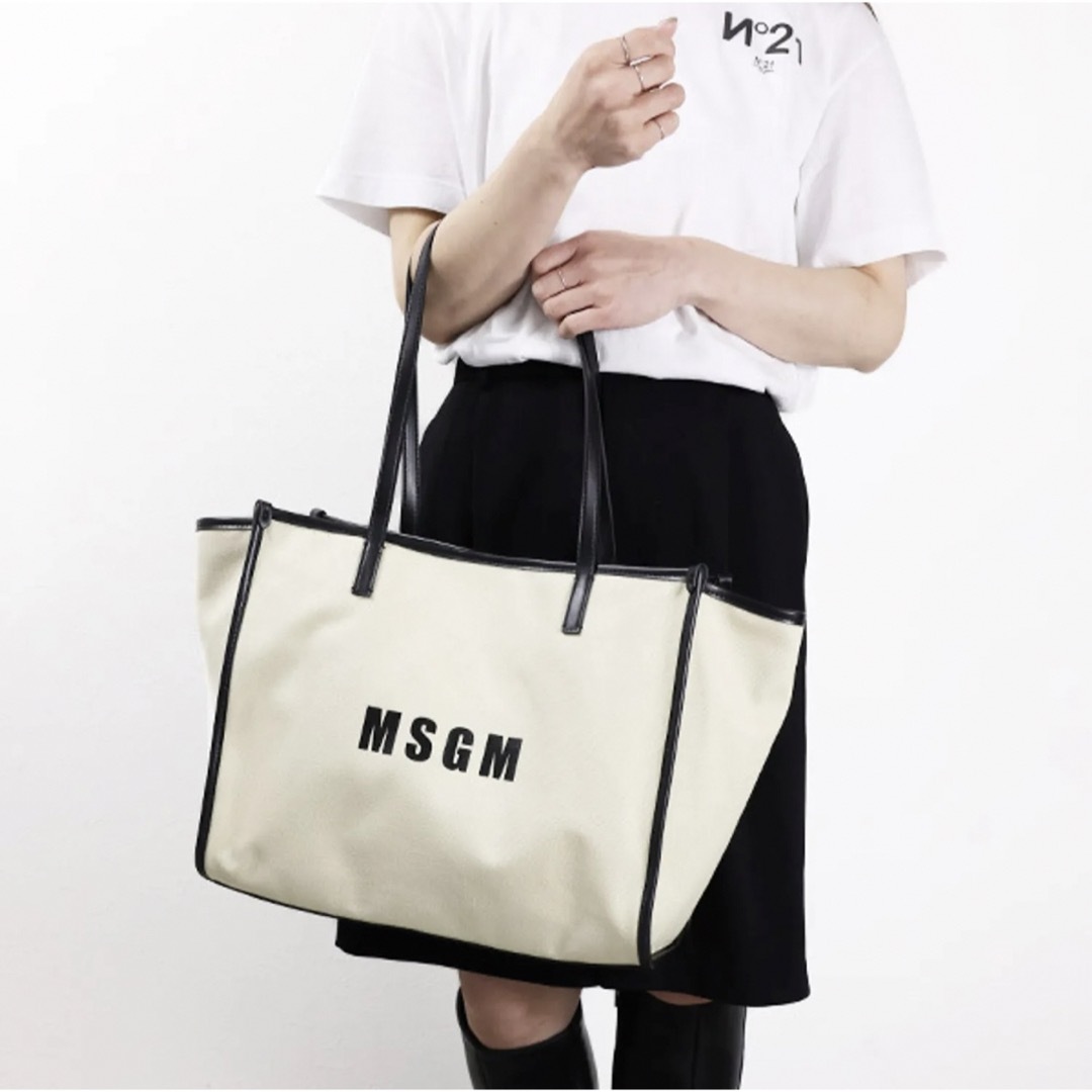 レディース【美品】MSGM トートバッグ