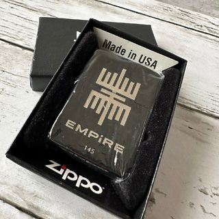 ジッポー(ZIPPO)の未使用 EMPiRE  Zippo ExWHYZ ジッポ ブラック(タバコグッズ)