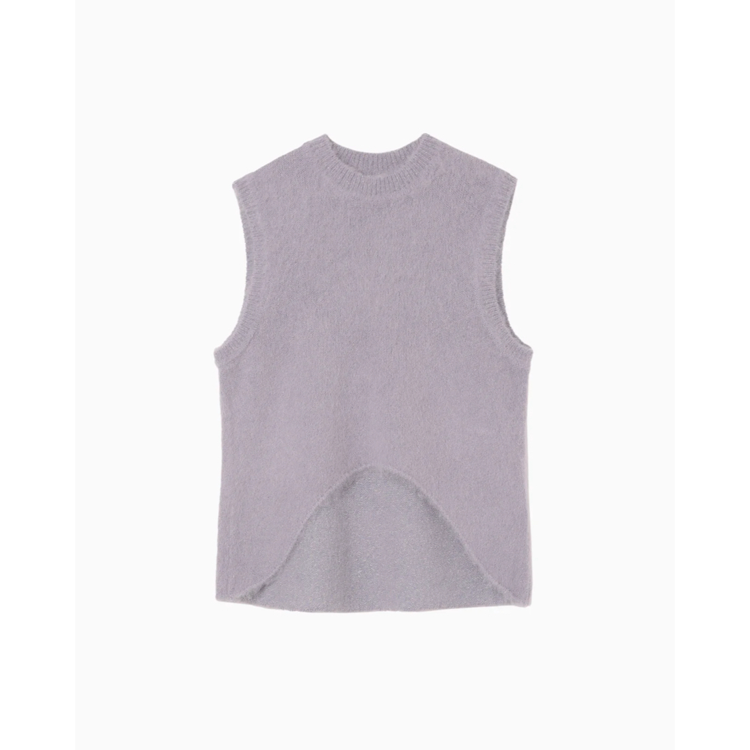 mame(マメ)の未使用: Alpaca Sleeveless Knitted マメクロゴウチ レディースのトップス(カットソー(半袖/袖なし))の商品写真