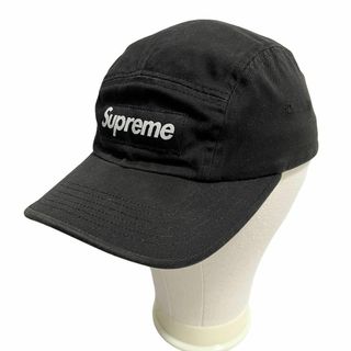 キャップSupreme twill camp cap logo ベージュ キャップ