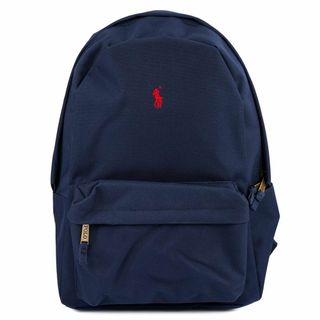 ポロラルフローレン(POLO RALPH LAUREN)のPolo Ralph Lauren ポロラルフローレン バックパック 9AR047 Polo Ralph Lauren Backpack 男女兼用 ジュニア リュック ネイビー×レッド(リュック/バックパック)