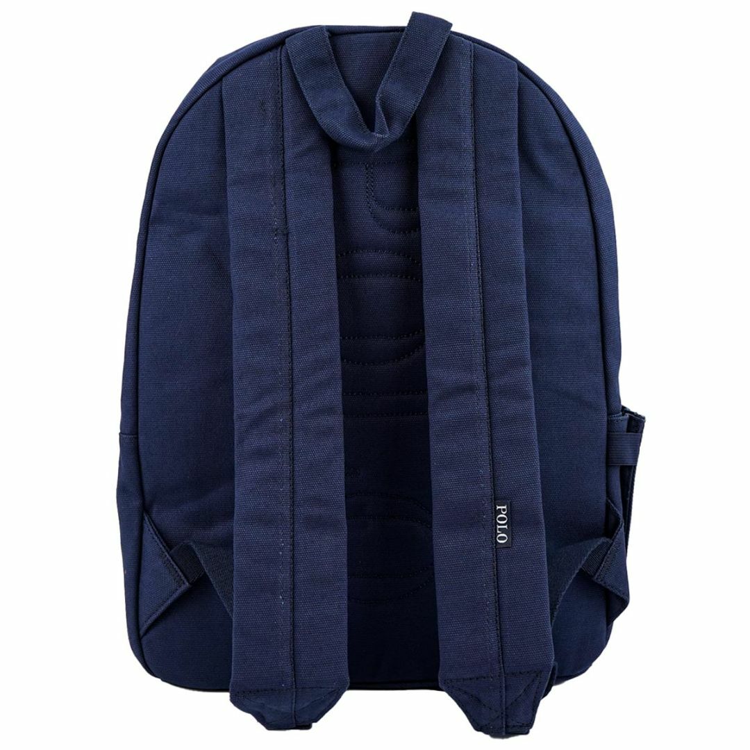 POLO RALPH LAUREN(ポロラルフローレン)のPolo Ralph Lauren ポロラルフローレン バックパック 9AR071 Polo Ralph Lauren Backpack 男女兼用 ジュニア リュック ネイビー×レッド レディースのバッグ(リュック/バックパック)の商品写真