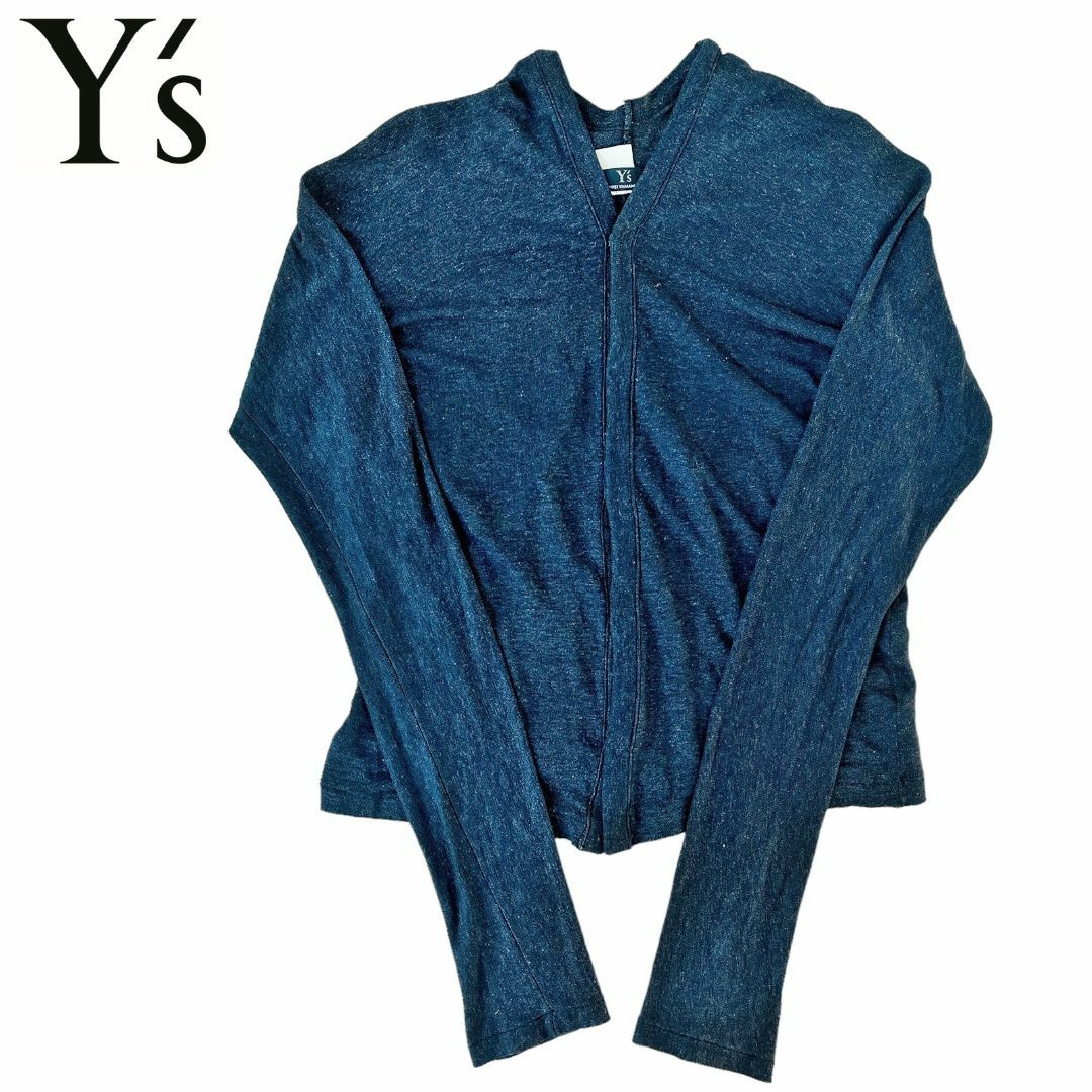 Y's(ワイズ)の【Y's】長袖薄手カーディガン/シンプル/無地/サイズ3★ヨウジヤマモト メンズのトップス(カーディガン)の商品写真