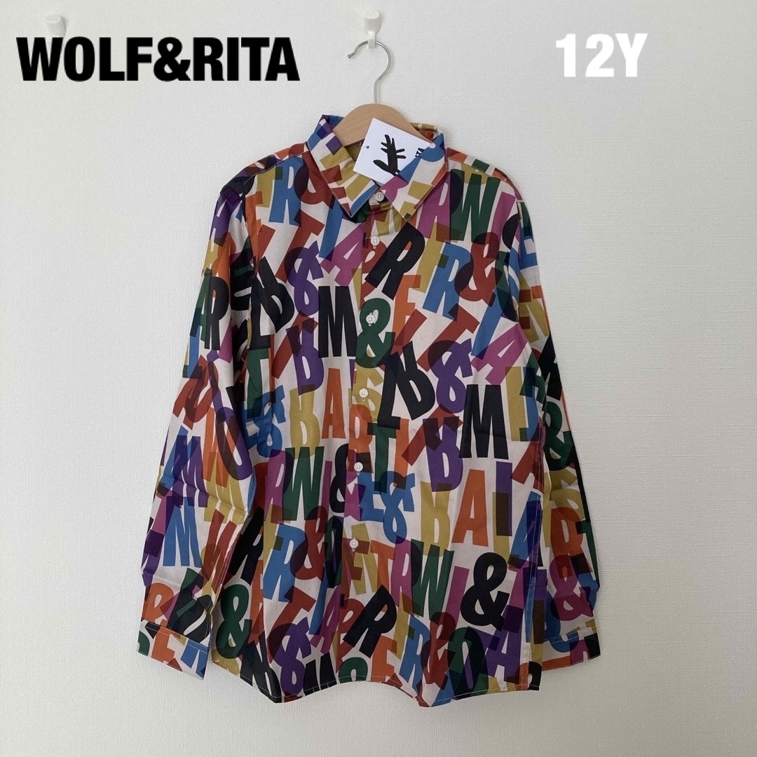 WOLF&RITA(ウォルフアンドリタ)のWOLF&RITA Roberto WR Alphabet 12Y ブラウス キッズ/ベビー/マタニティのキッズ服男の子用(90cm~)(ブラウス)の商品写真