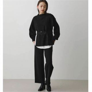 マウジー(moussy)のマウジー美品レーヨンニットパンツ(カジュアルパンツ)