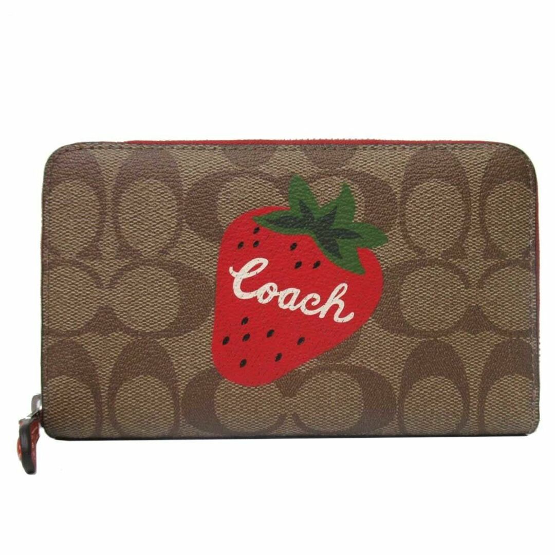 COACH(コーチ)の【新品】コーチ 二つ折り財布 CH529 SVRVB PVC ジップウォレット レディースのファッション小物(財布)の商品写真