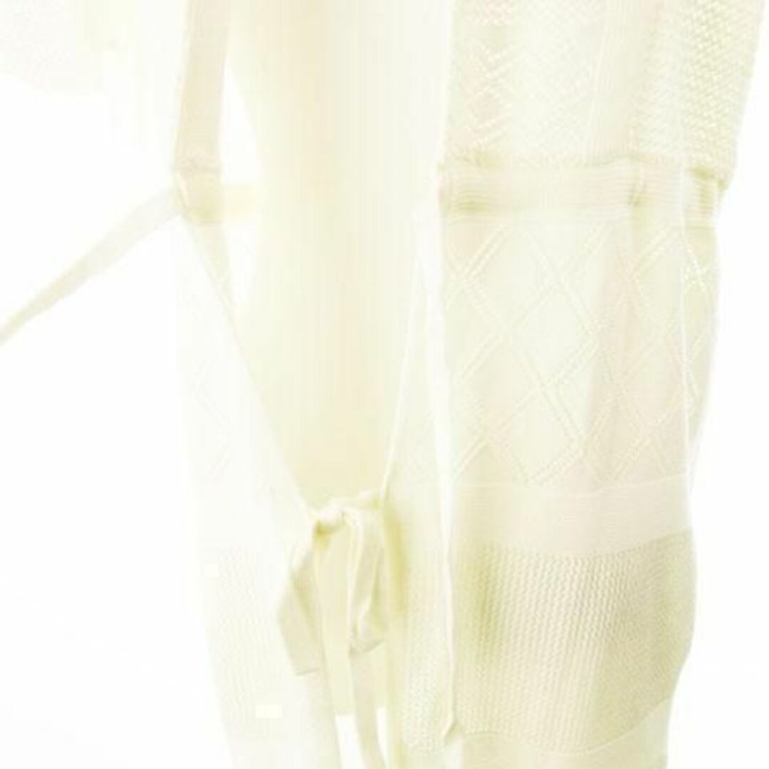 Kastane(カスタネ)のカスタネ ワンピース ニット ロング 半袖 バックリボン 220524AH4A レディースのワンピース(ロングワンピース/マキシワンピース)の商品写真