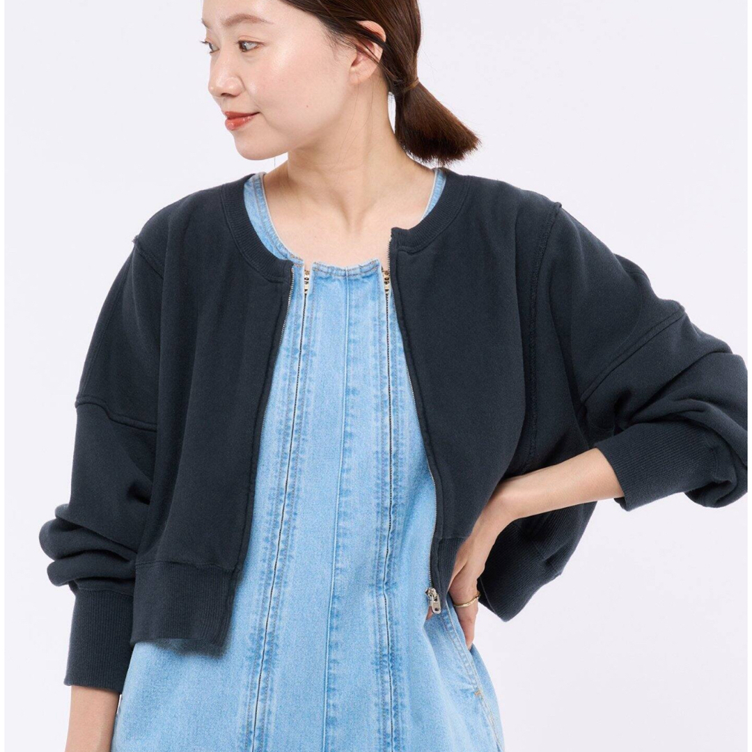 IENA ❤︎ 別注 currentage スウェット ネイビー 極美品