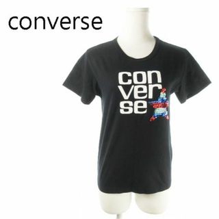 コンバース(CONVERSE)のコンバース 半袖Tシャツ プリント スパンコール 星 L 220928AO12A(Tシャツ(半袖/袖なし))