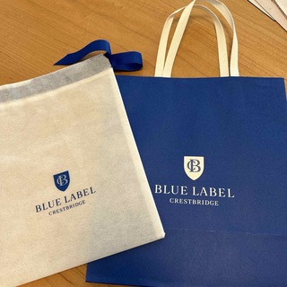 ブルーレーベルクレストブリッジ(BLUE LABEL CRESTBRIDGE)のBLUELABEL☆ギフト袋セット(ショップ袋)