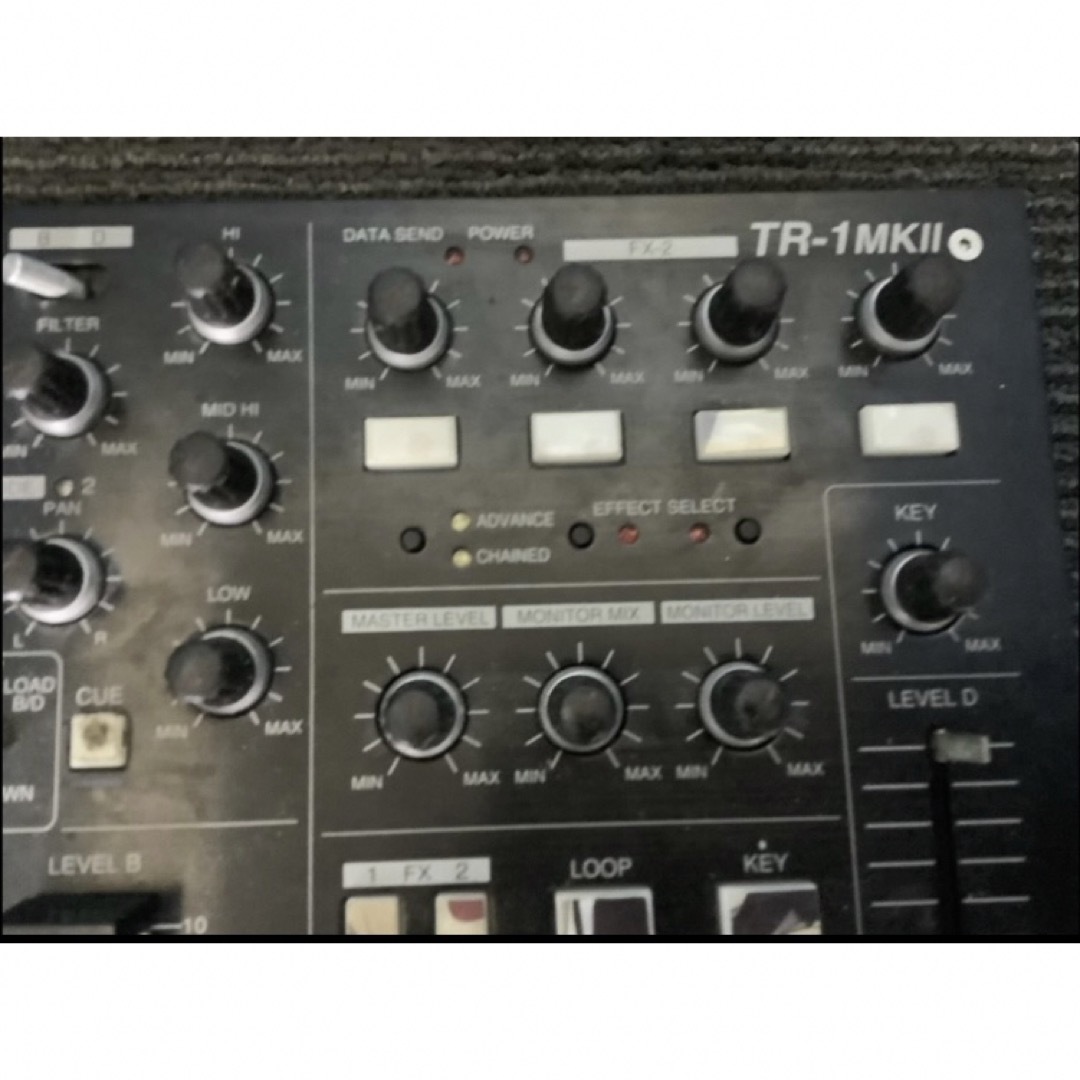 M62★Vestax/TR-1MK Ⅱ/LEVELD取手欠品/ジャンク/9/16 楽器のDJ機器(DJコントローラー)の商品写真