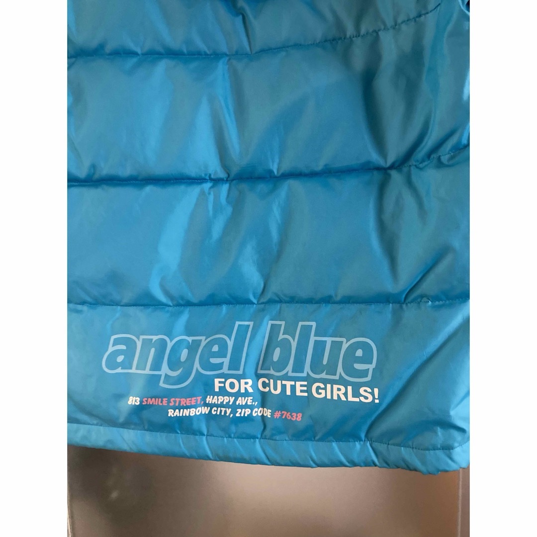 angelblue(エンジェルブルー)のエンジェルブルー　ANGEL BLUE ダウン　水色　150cm キッズ/ベビー/マタニティのキッズ服女の子用(90cm~)(ジャケット/上着)の商品写真