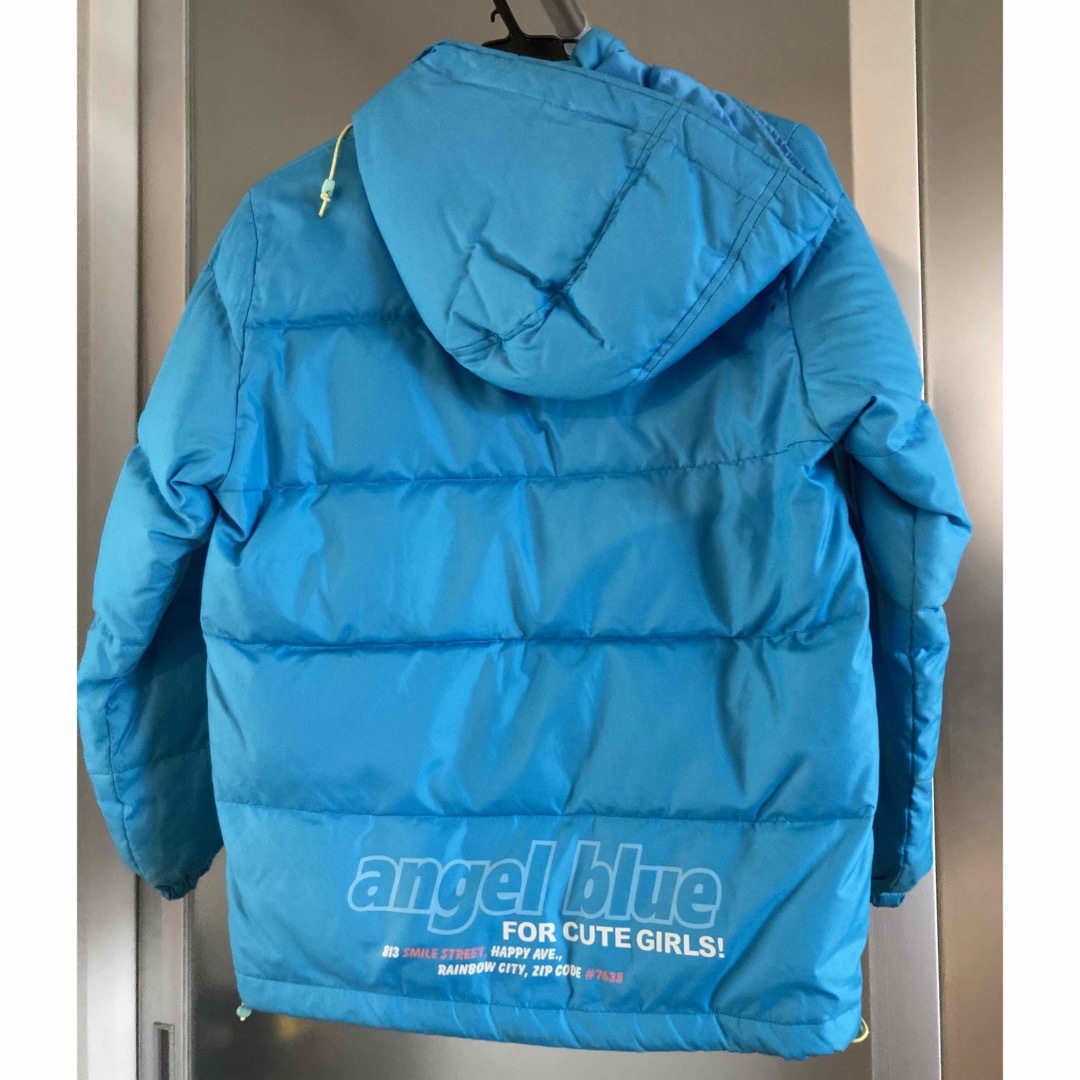 angelblue(エンジェルブルー)のエンジェルブルー　ANGEL BLUE ダウン　水色　150cm キッズ/ベビー/マタニティのキッズ服女の子用(90cm~)(ジャケット/上着)の商品写真