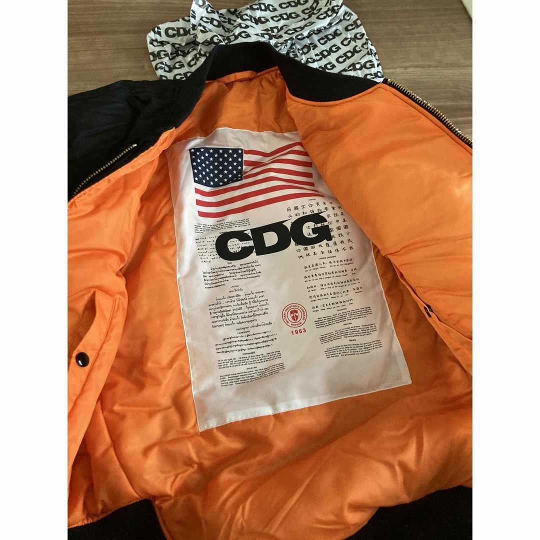 COMME des GARCONS - cdg ma-1 alpha industries mサイズ COMME des GARCONS - cdg ma-1 alpha industries mサイズ