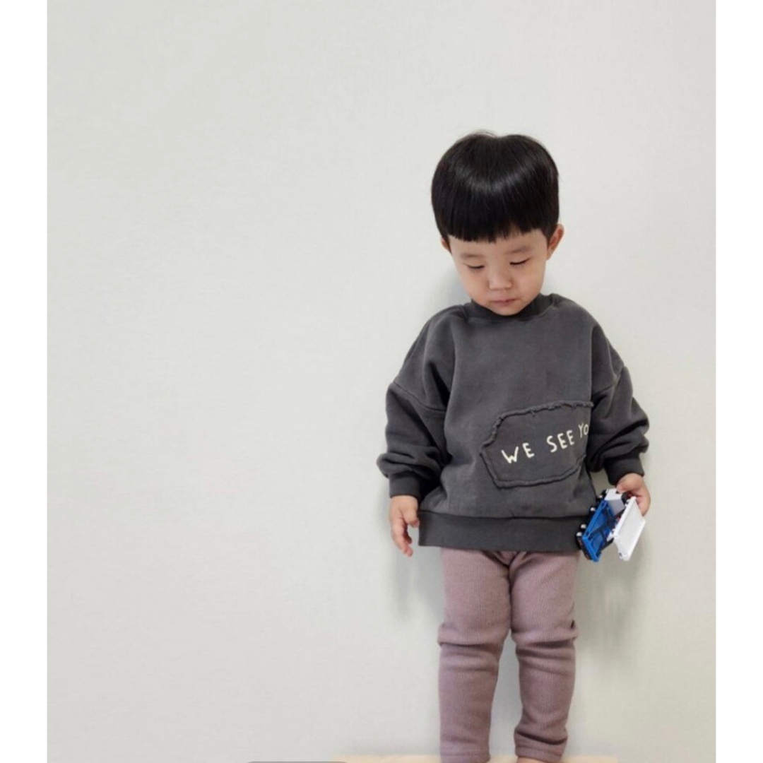 ZARA KIDS(ザラキッズ)のnunu  シーユーMTM  グレー　100サイズ　新品 キッズ/ベビー/マタニティのキッズ服男の子用(90cm~)(Tシャツ/カットソー)の商品写真