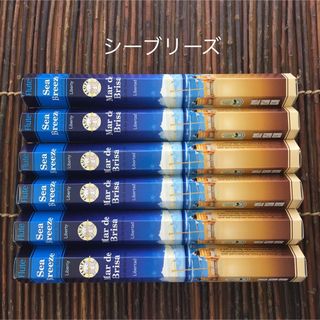 新品　お香　FLUTE シーブリーズ  6箱セット(お香/香炉)