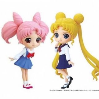 セーラームーン(セーラームーン)の【美品セット】セーラームーン ちびうさ フィギュア キューポスケット(アニメ/ゲーム)