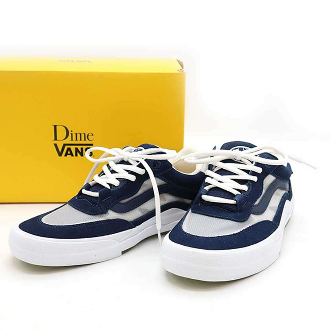 新品未使用品ＳVANS×Dime ヴァンズ×ダイム Wayvee ローカットスニーカー VN0A5JIA9DI Evening Blue 26.5cm